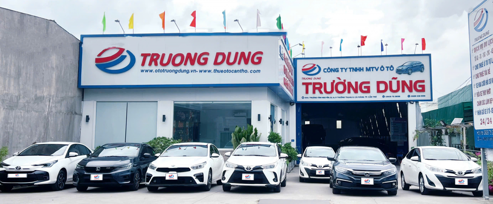 Xe 5 chỗThuê xe Cần Thơ Uy tín, Chuyên nghiệp -  Công ty Ô tô Trường Dũng