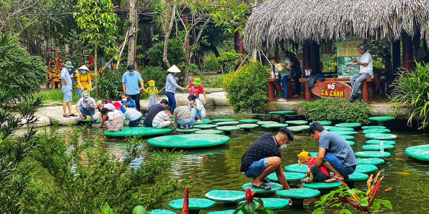 “Rụng tim” với khu du lịch sinh thái Cần Thơ được yêu thích nhất